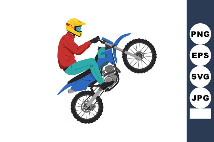 Motorcycle Clipart Image 16