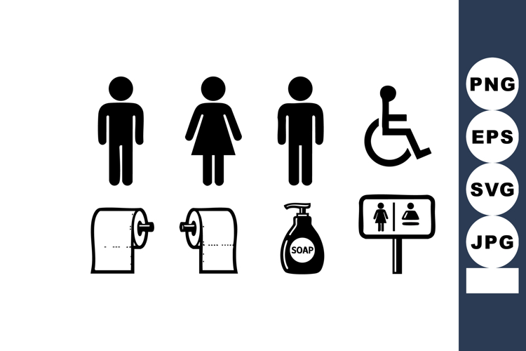 Restroom Icon Image 15