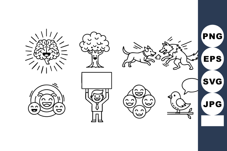 Brain Clipart Image 6