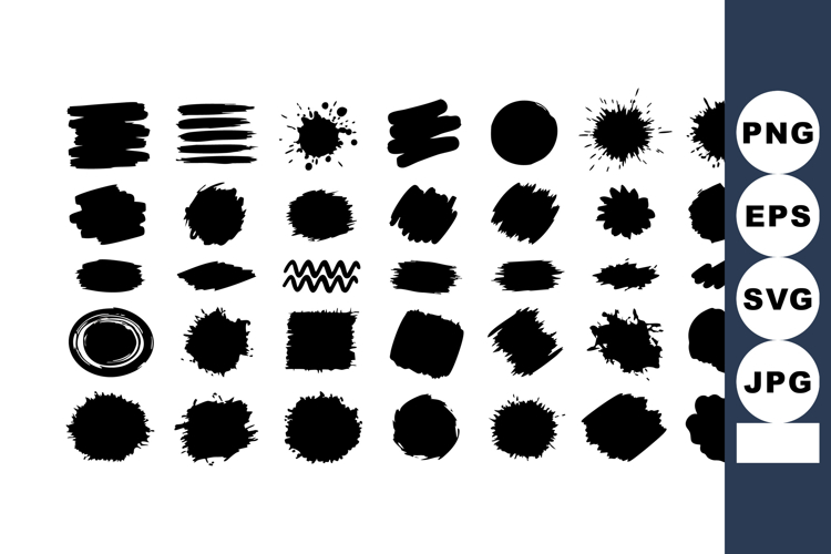 Paint Stroke Vector Image 18