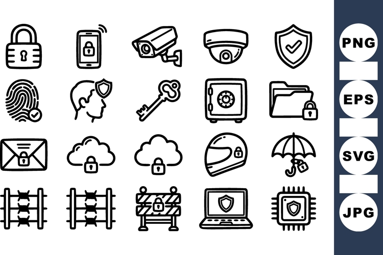 Cyber Security Icons Image 2