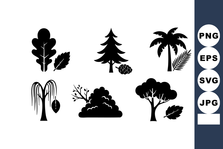 Trees Vector Image 17