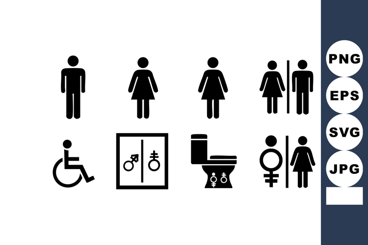 Restroom Clipart Image 3