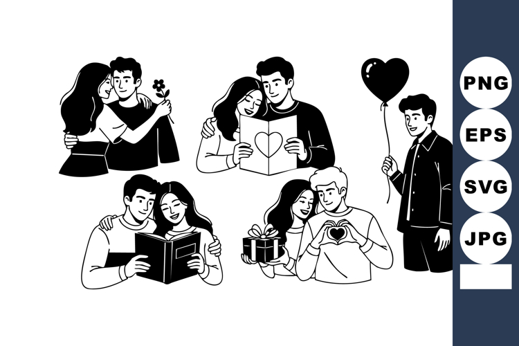 Couple Illustration Image 10
