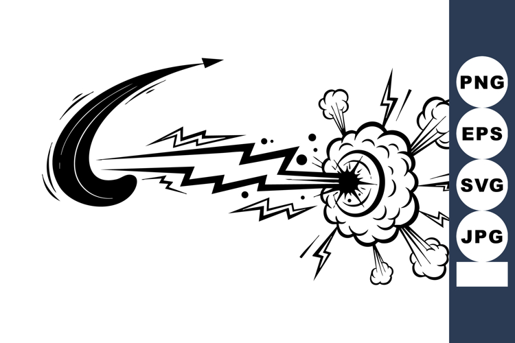 Lightning Bolt Graphic Image 22