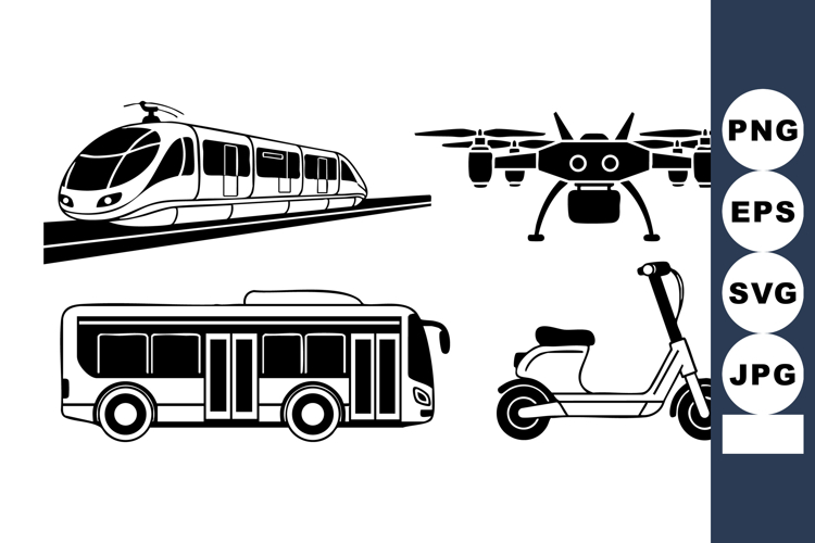 Drone Silhouette Image 23