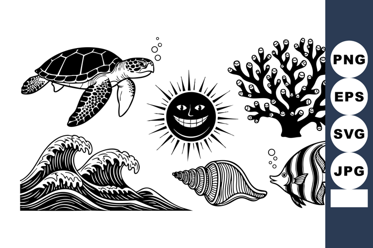 Coral Illustration Image 24