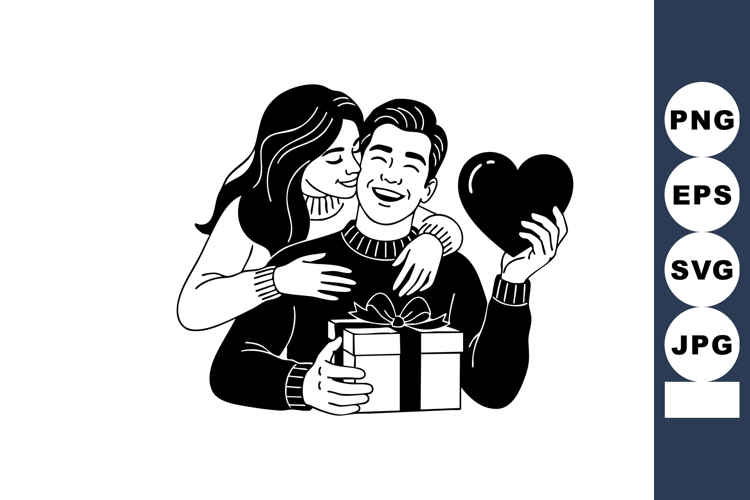 Couple Illustration Image 5