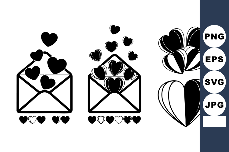 Open envelope clipart Image 8