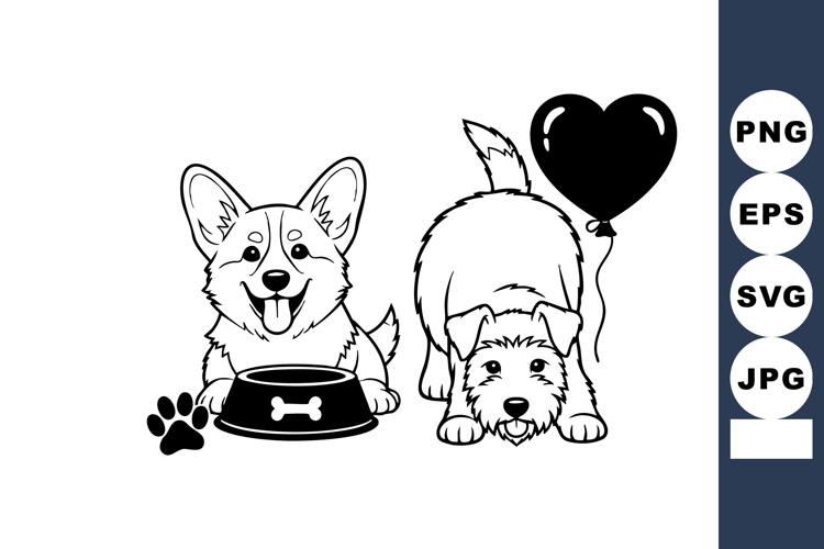 Paw Print Outline Image 9