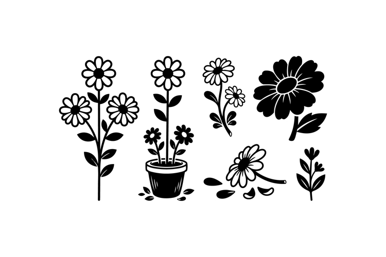 Flower Daisy Clipart Image 7