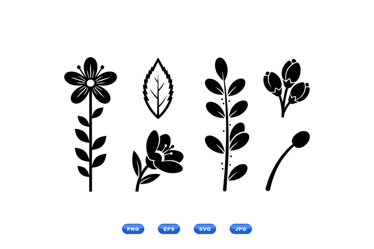 Flower Garden Clipart Image 2