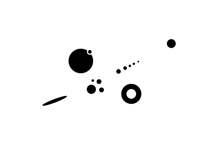 Minimal Dot And Circle Vector For Crafts