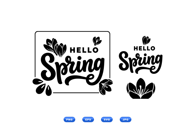 Hello Spring Clipart Image 19