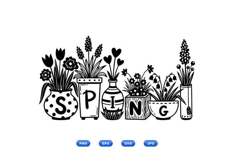 Boho Floral Svg Image 18