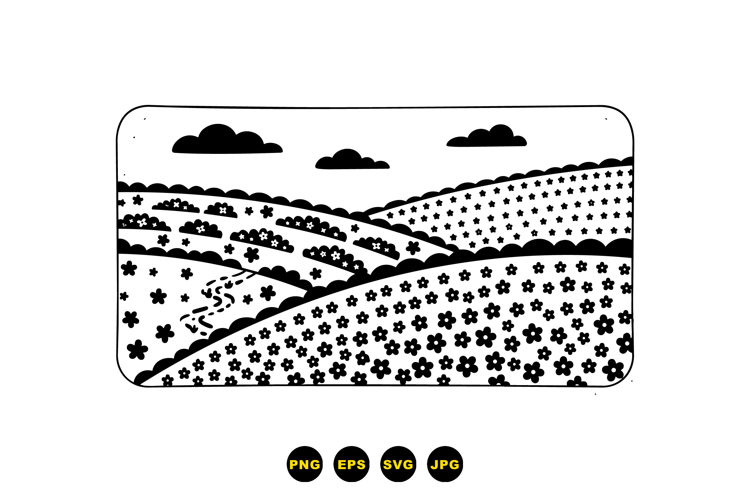 Flower Garden Clipart