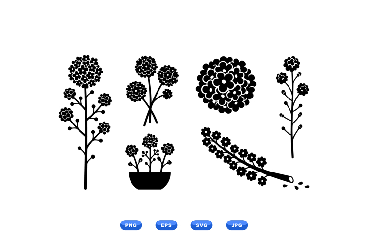 Boho Floral Svg Image 13