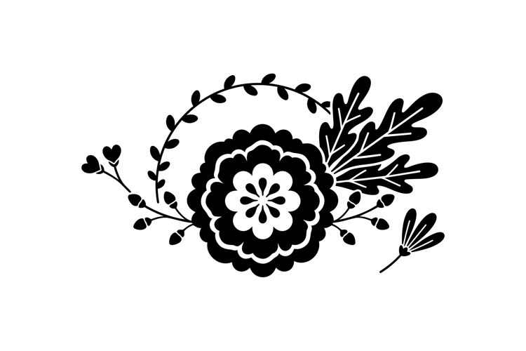 Boho Floral Svg Image 11