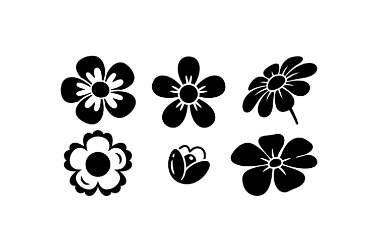 Daisy Silhouette Image 7