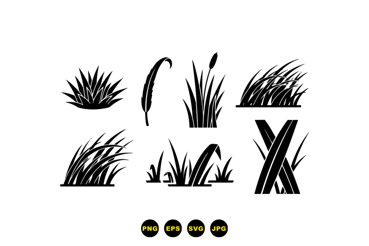 Grass Silhouette Image 2