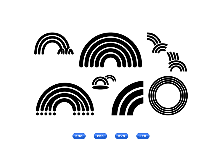 Rainbow Graphic Image 3