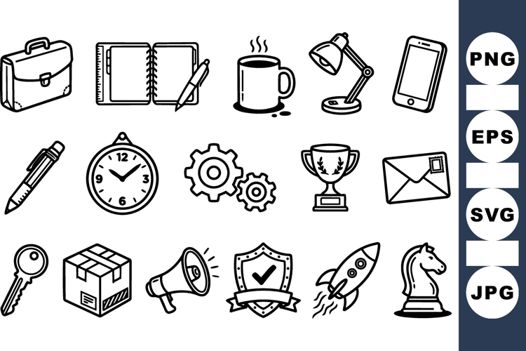 Black And White Icon Image 12