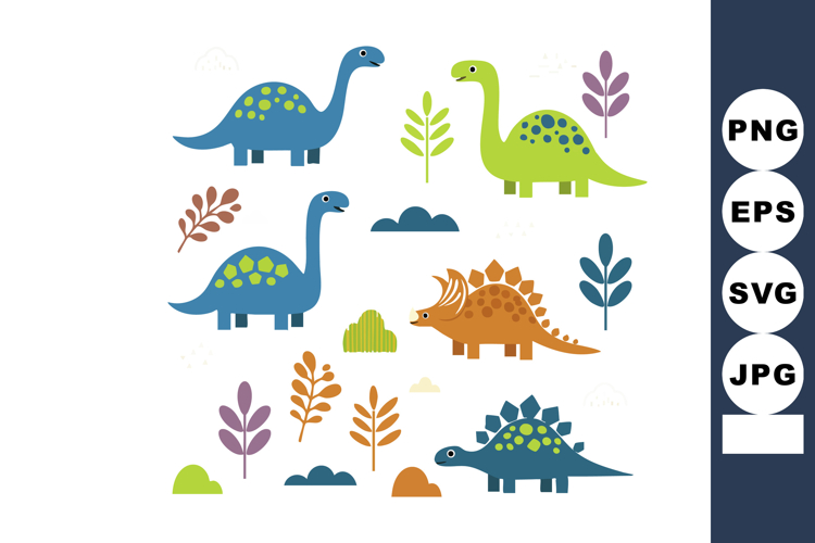 Dinos Clipart Image 7