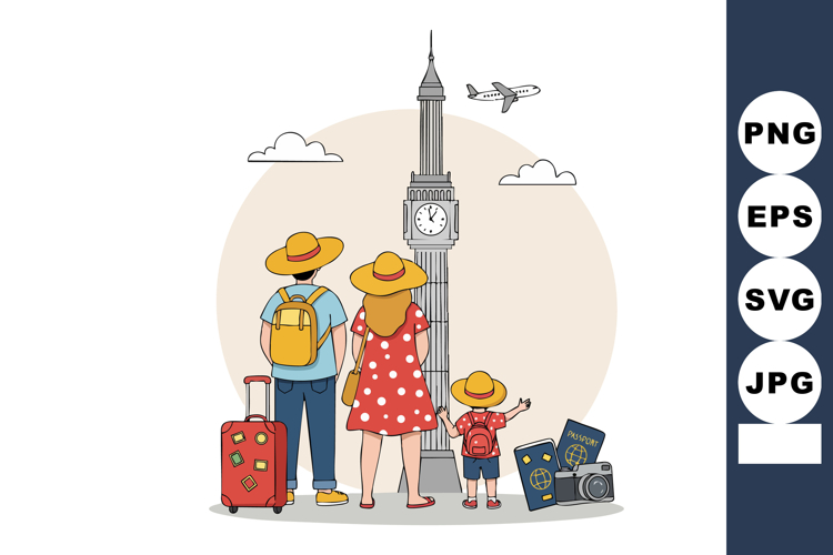 Luggage Clipart Image 8