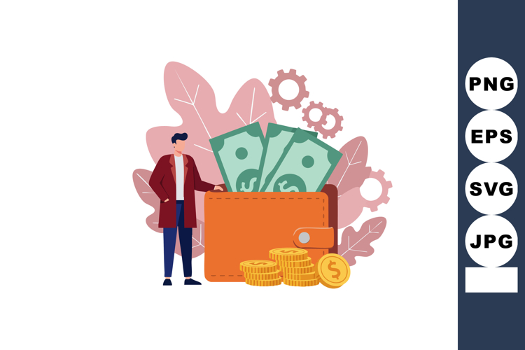 Coins Clipart Image 12