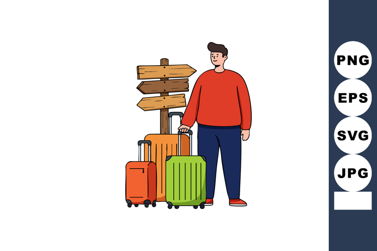Suitcase Clipart Image 15