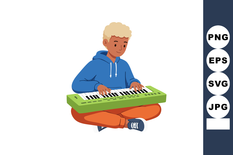 Playing Clipart Image 12