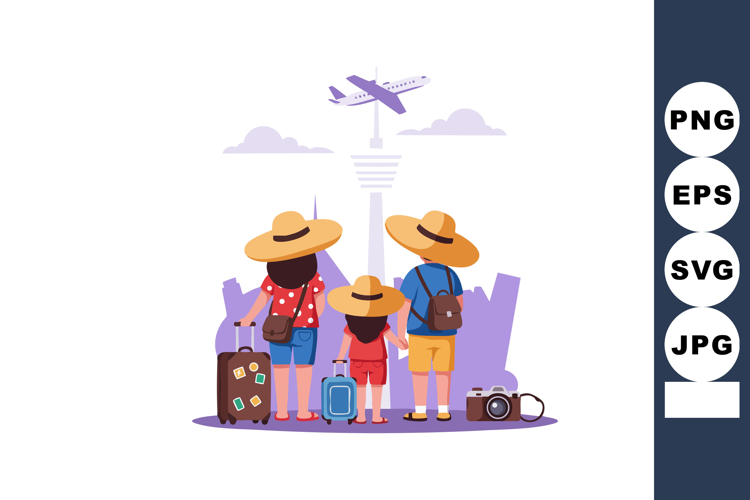 Luggage Clipart Image 7