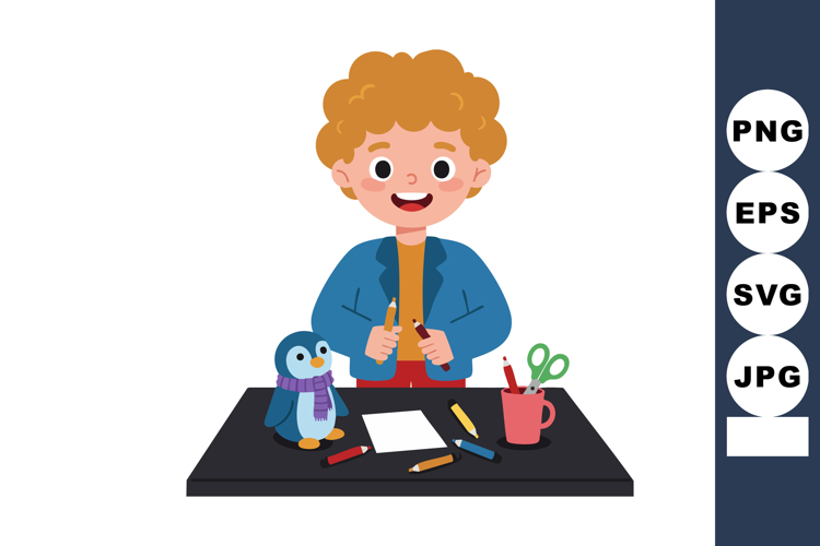 Penguin Clipart Image 12
