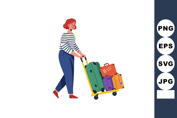 Luggage Clipart Image 5