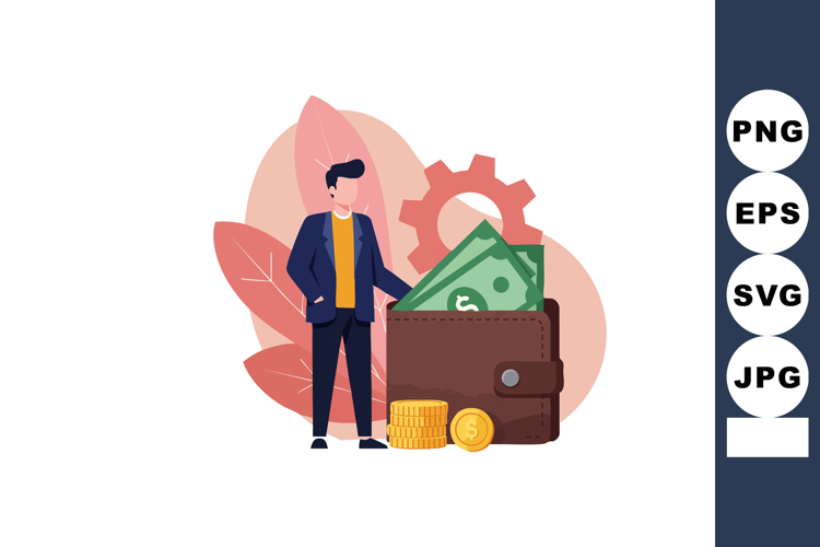 Coins Clipart Image 7