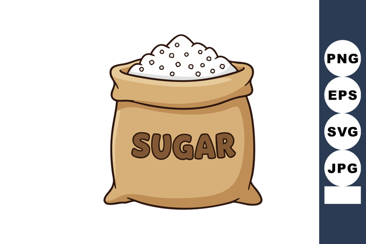 Sugar Bag Clipart Image 17