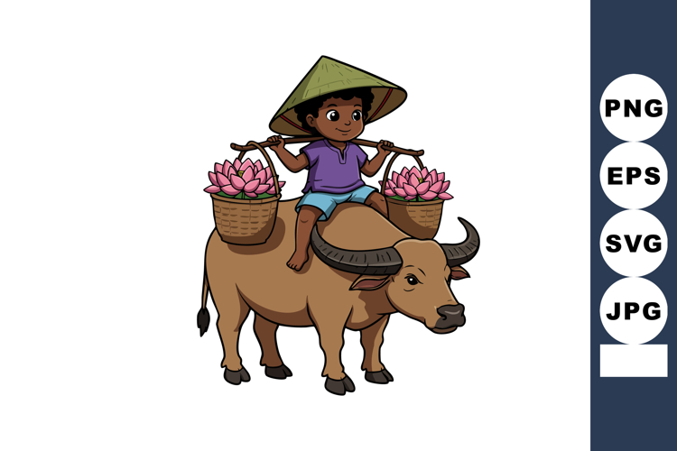 Buffalo Clipart Image 4