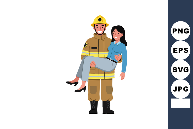 Firefighter Clipart Image 5