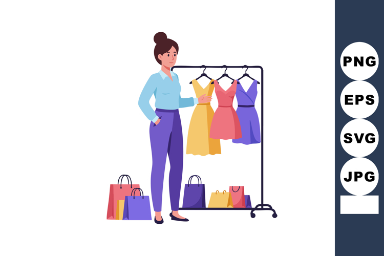 Dresses Clipart Image 3