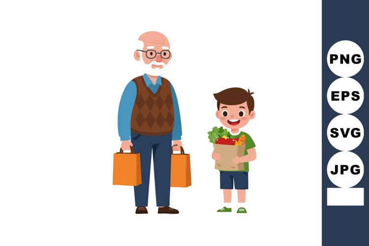 Groceries Clipart Image 2