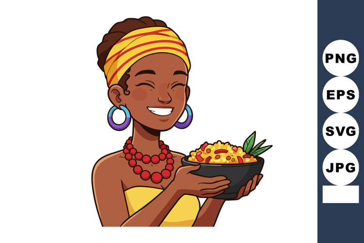 African Clipart Image 10
