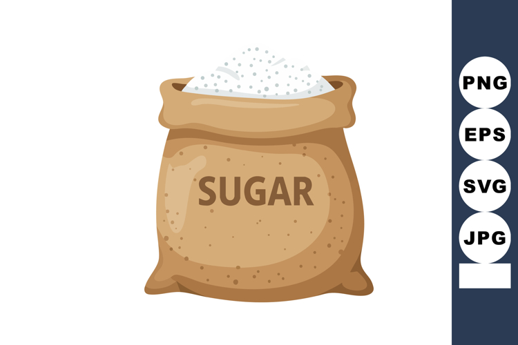 Sugar Bag Clipart Image 16