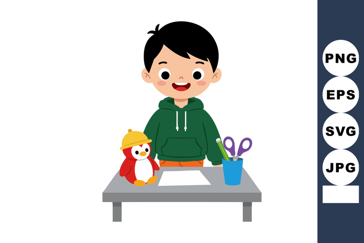 Penguin Clipart Image 11
