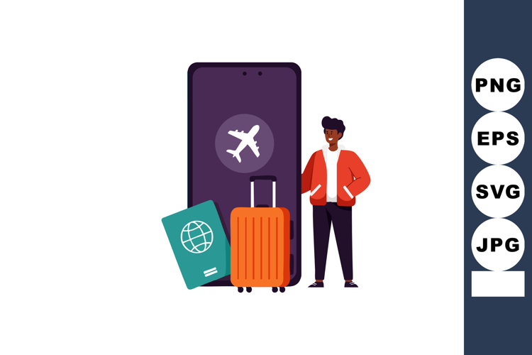 Suitcase Clipart Image 4