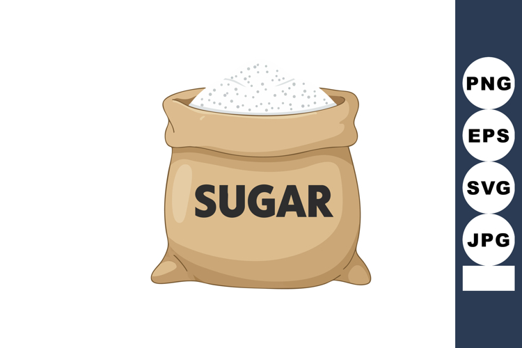 Sugar Bag Clipart Image 6