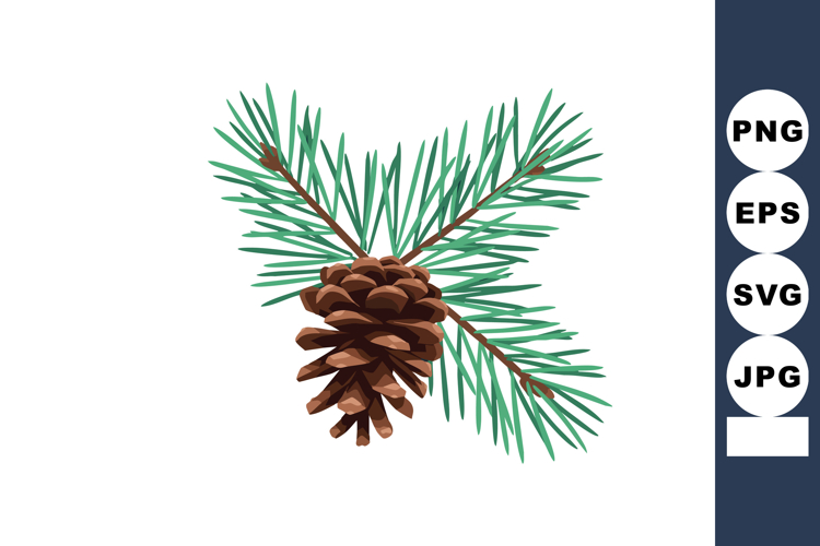 Pine Tree Vector Image 14