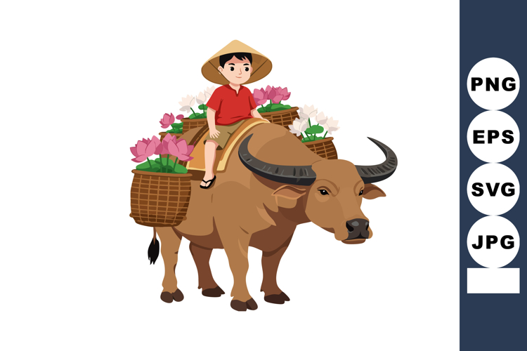 Buffalo Clipart Image 3