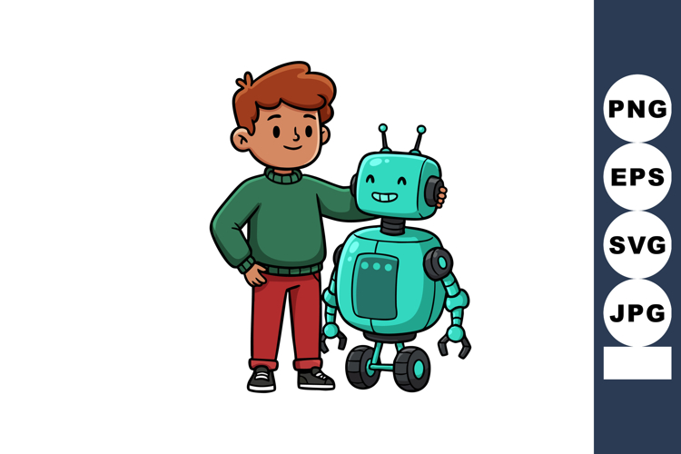 Robot Clipart Image 6