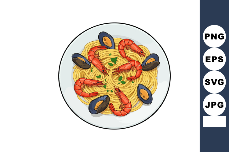Shrimp Clipart Image 8