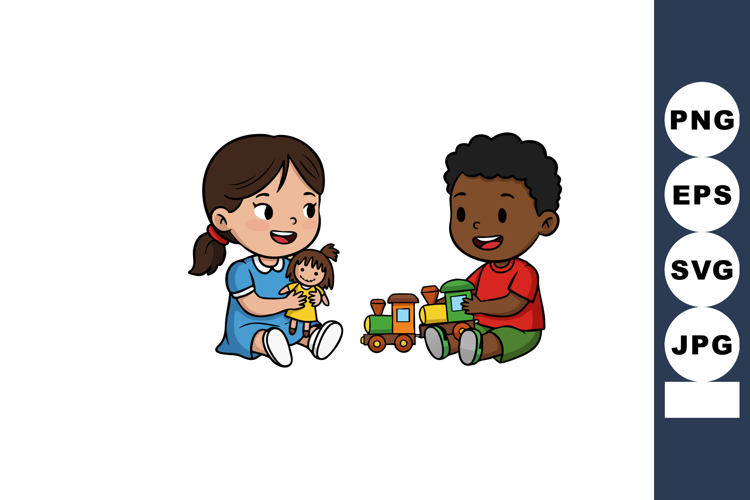 Playing Clipart Image 13